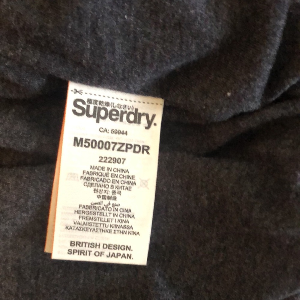 Mens SuperDry Windattacker Jacket - Picture 3 of 4